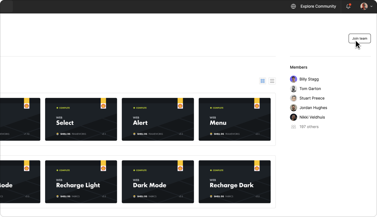 Designers - Join Shell DS in Figma - Step 3